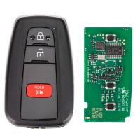 Autel IKEYTY8A3AL 3 Botones Universal Programador de Laves Toyota Lexus Type 315/433 MHz