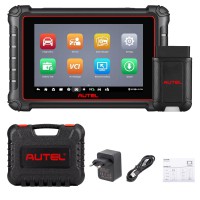 2026 AUTEL MaxiCOM MK900BT MK900-BT Bluetooth OE All Systems Diagnostic Scanner, CAN FD DOIP, 3000+ Active Test, 40+ Service, WiFi Print